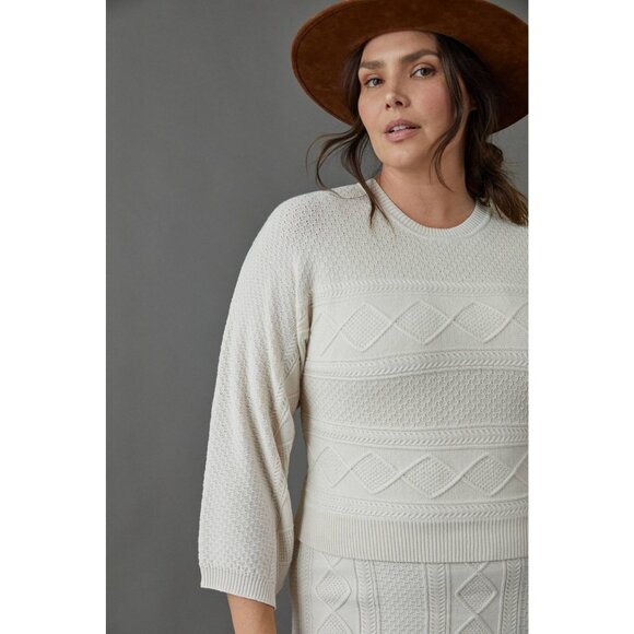 Anthropologie Current Air Hayden Sweater Midi Dress - Picture 4 of 16